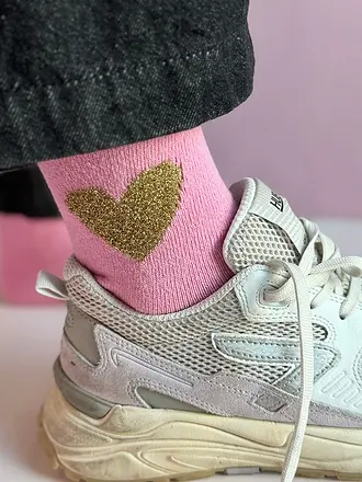 OOLEY | Chaussettes CASHMERE ELEGANCE | pink